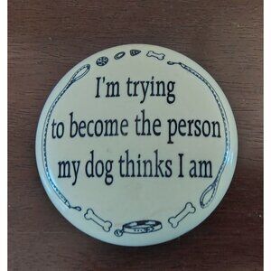 Baekgaard Paperweight Trying Become the Person My Dog Thinks I Am, Great Britain